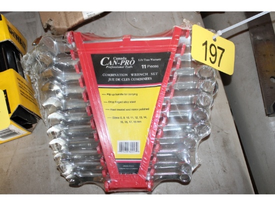 New Can Pro Metric Wrench Set