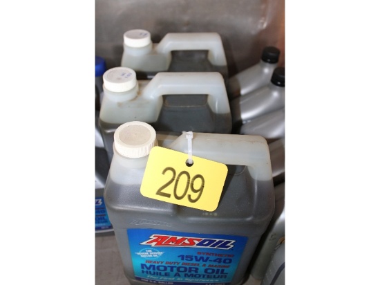 3 Gallons of 15W40 Oil