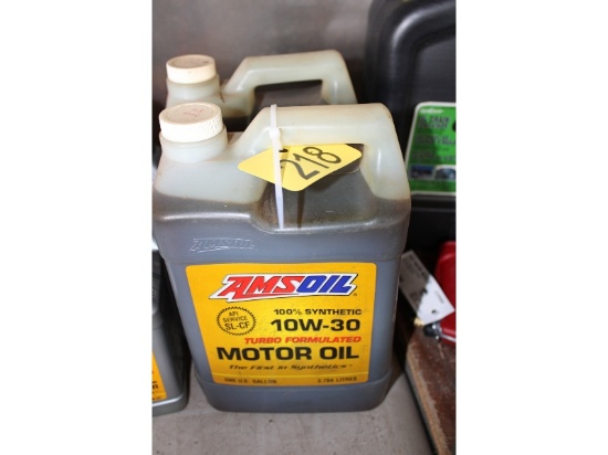 2 Gallons of 10W30 Oil