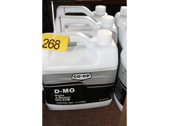3 Gallons of 10W30 Oil