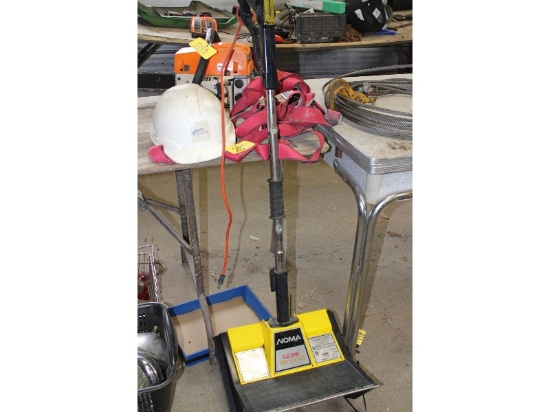 Safety Harness, Snow Thrower & Hard Hat