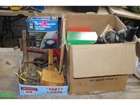 Pipe Wrench, Hand Drills, Etc.