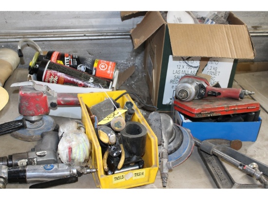 Assorted Air, Power & Hand Tools