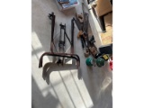 Coleman Lantern, Table Legs Plus Old Saws