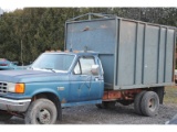 1990 Ford Super Duty Truck with 10' Stock Box - Has Ownership