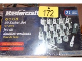 New Mastercraft Bit Socket Set