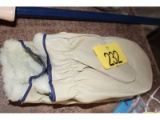 New Leather Insulated Mitts