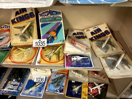 12 Die Cast Planes