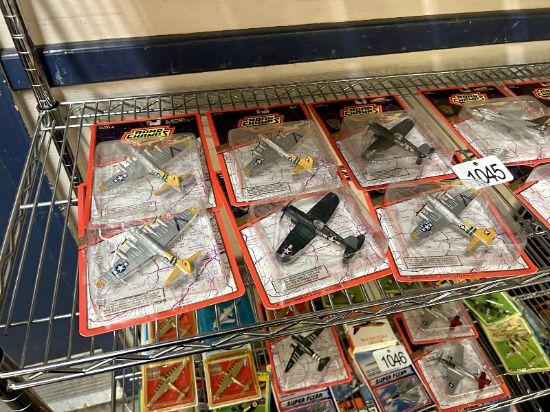 12 Die Cast Planes