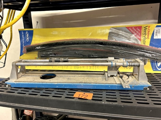 Window Vents & Tile Cutter