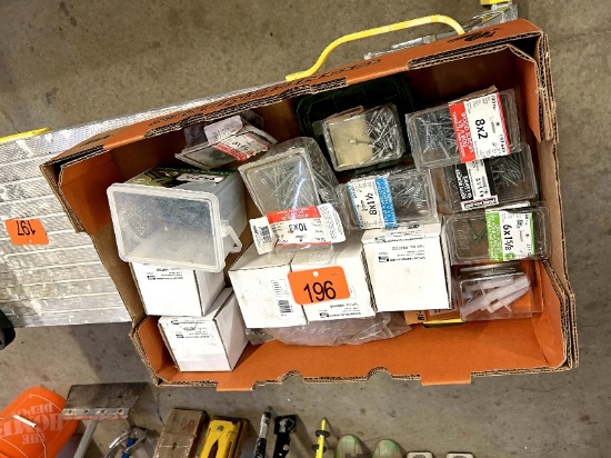 Box of New Fasteners