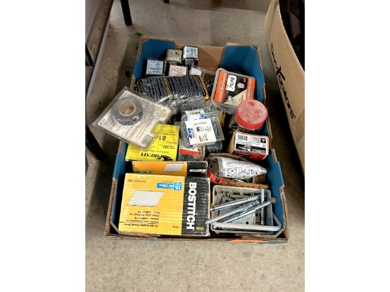 Box of New Fasteners