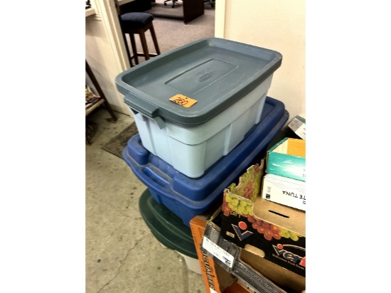 3 Poly Totes