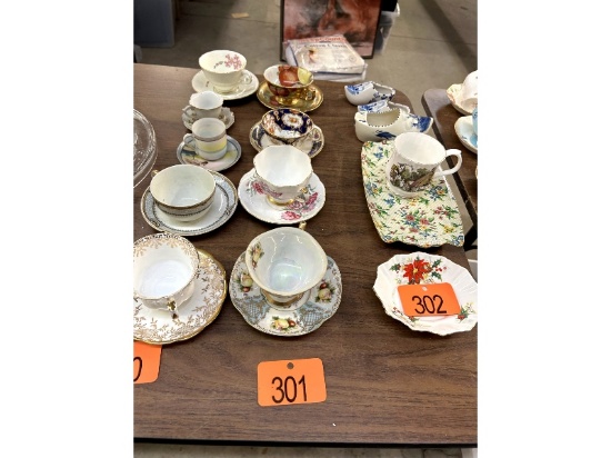 5 Cups & Saucers
