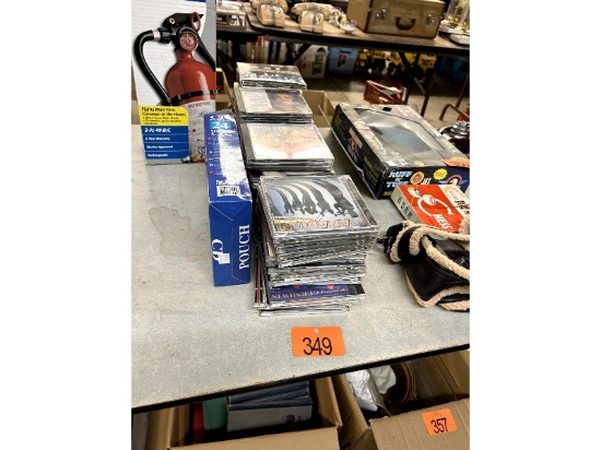 Row of CDs