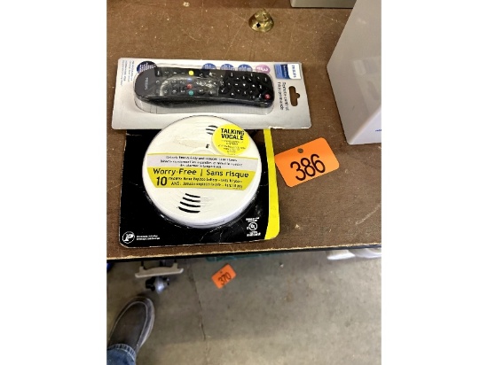 Smoke Alarm & Remote