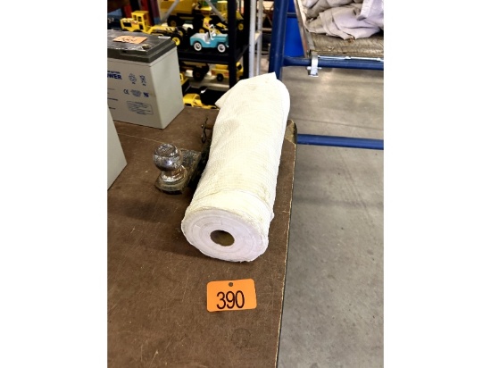 Trailer Hitch & Roll of Cloth