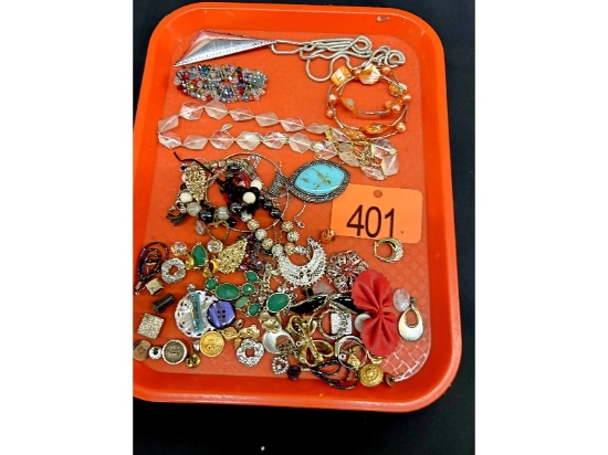 Tray of Jewelry