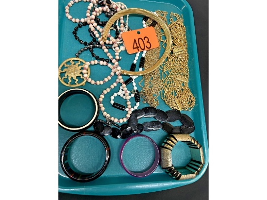 Tray of Jewelry