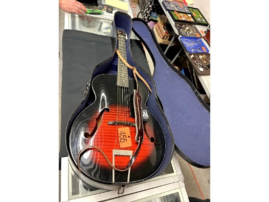 Harmony Guitar With Case