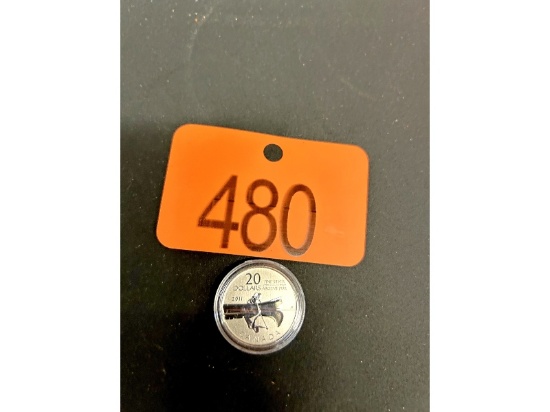 $20 Sterling Silver Piece