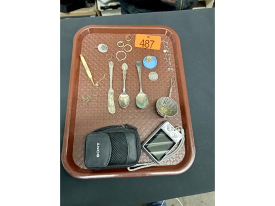 Tray of Jewelry