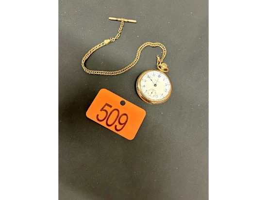 Waltham Pocket Watch With Fob