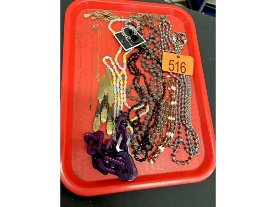Tray of Jewelry