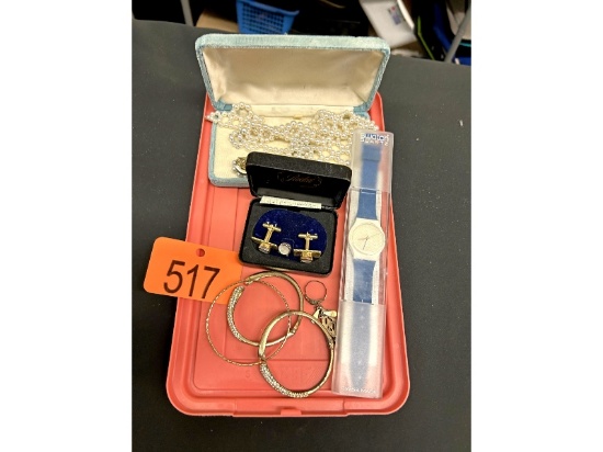 Tray of Jewelry