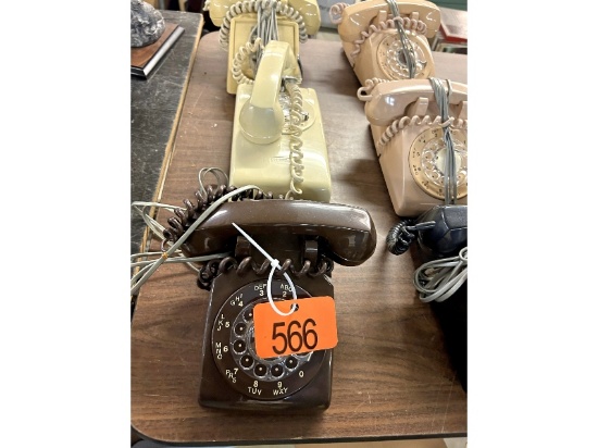 3 Rotary Phones