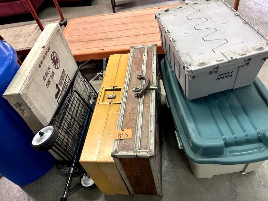 Shopping Cart, Trunks, Etc.