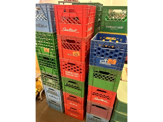 12 Milk Crates