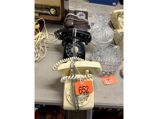 3 Rotary Phones