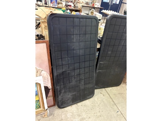 Black Plastic Folding Table