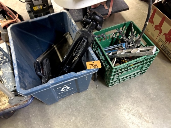 2 Totes of Assorted Tools