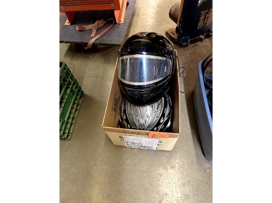 2 Helmets - 1 With Defroster
