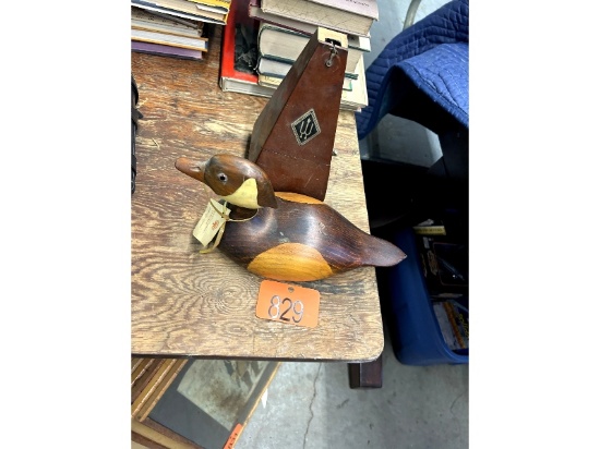 Metronome & Wooden Duck