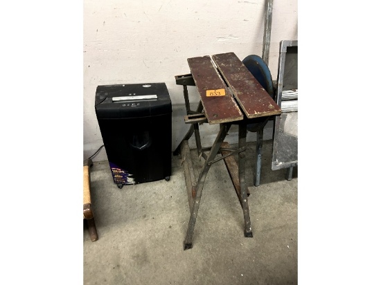 Work Mate & Paper Shredder
