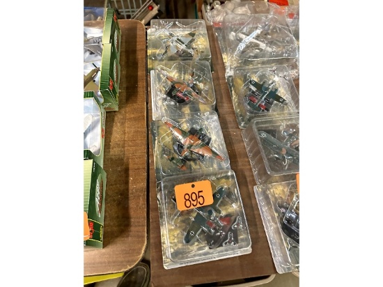 4 Die Cast Model Planes