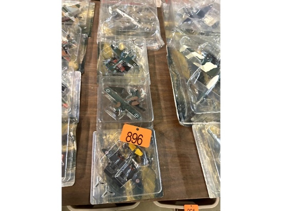 4 Die Cast Model Planes