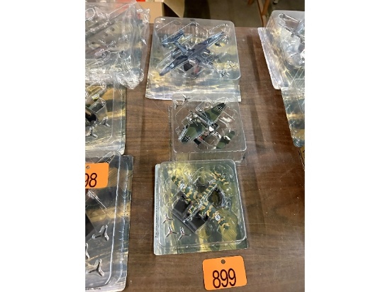 3 Die Cast Model Planes