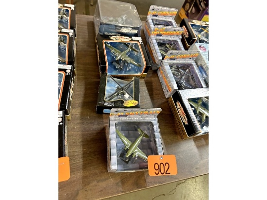 4 Die Cast Model Planes