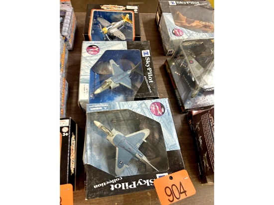 3 Die Cast Model Planes