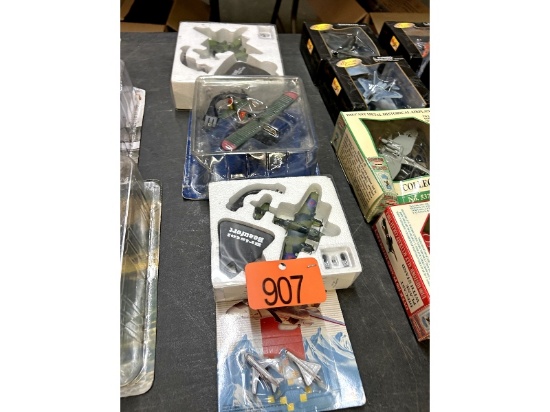 3 Die Cast Model Planes
