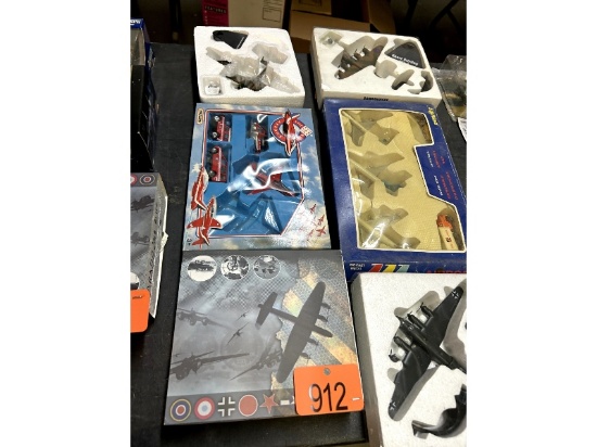 3 Die Cast Model Planes