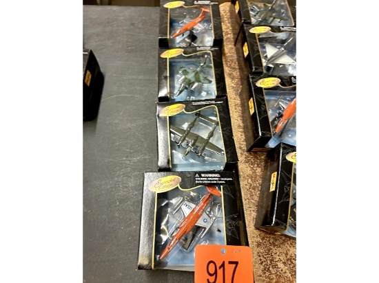 4 Die Cast Model Planes