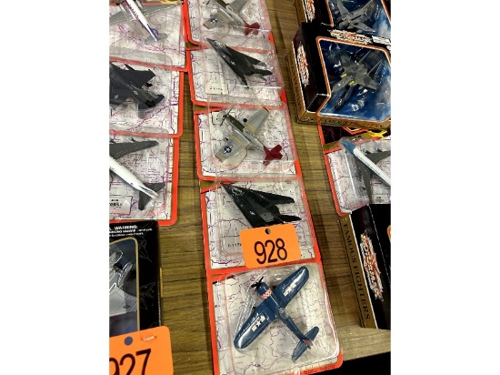 5 Die Cast Model Planes