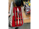 Carving Set, Etc.