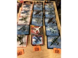 4 Die Cast Model Planes