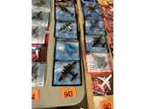 4 Die Cast Model Planes